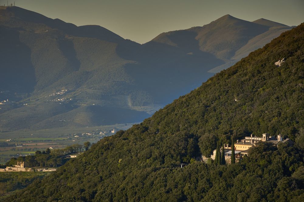 Отель Residenza D'Epoca Eremo Delle Grazie Monteluco Экстерьер фото